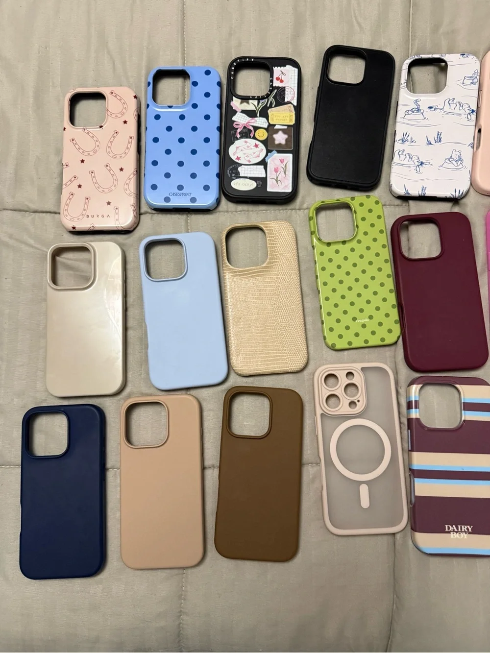 Mixed Color Silicone & Hard Phone Case - Compatible iPhone Models